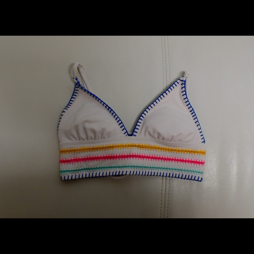 Cute triangle bikini top